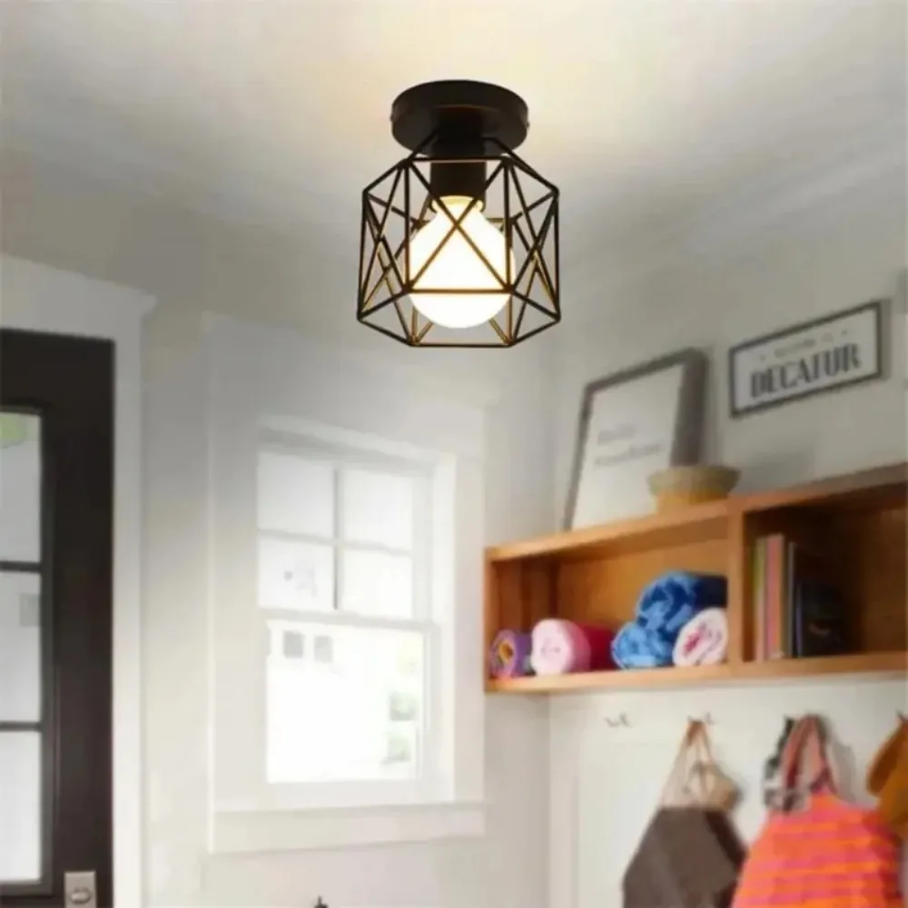 Industrial Pendant Light 1/3 Heads – Black Adjustable Hanging Lamp - Image 4
